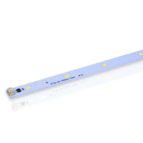 Светодиодная линейка 2835, 12 led, 220V, 5W, 595mm, D176, warm white - фото I