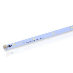 Светодиодная линейка 2835, 12 led, 220V, 5W, 595mm, D176, warm white