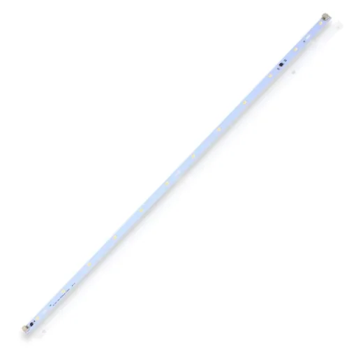 Светодиодная линейка 2835, 12 led, 220V, 5W, 595mm, D176, warm white - фото III