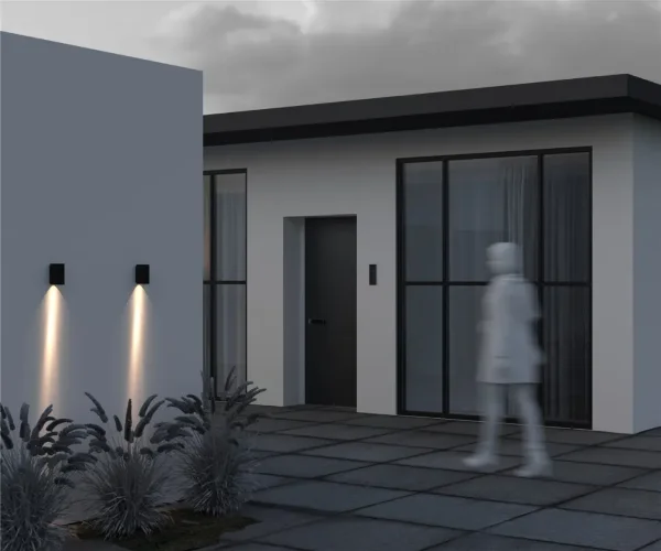 Настенный светильник Ракушка / Shell 3000K 3Вт IP 65 (Черный) O505WL-L3B3K - фото 4