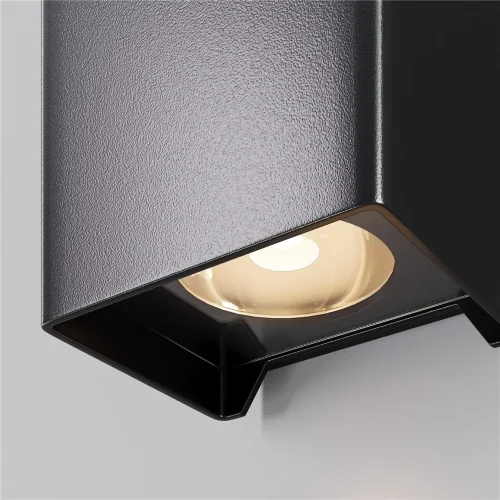 Настенный светильник Ракушка / Shell 3000K 3Вт IP 65 (Черный) O505WL-L3B3K - фото 6