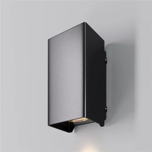 Настенный светильник Ракушка / Shell 3000K 3Вт IP 65 (Черный) O505WL-L3B3K - фото 7