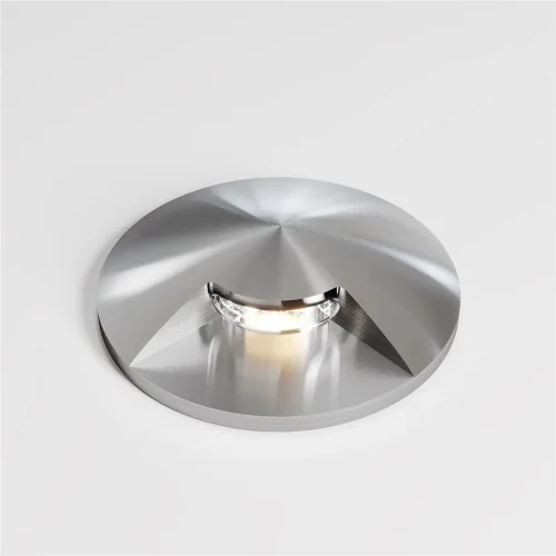 Встраиваемый светильник Flash 3000K 1Вт IP 67 (Серебро) - фото 3
