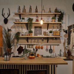 LED-ST64-5W-GOLDEN-E27 GLV22GO Лампа светодиодная Vintage, Форма конус, золотистая колба