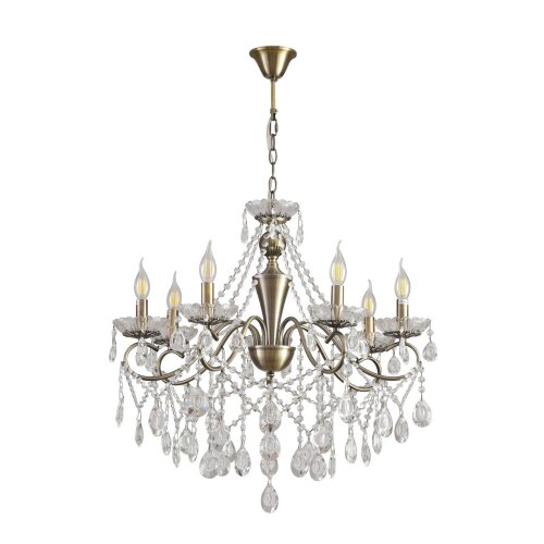 Люстра потолочная «LUMION» 8346/7, серия: LUINA (крепление на крюк). Фото 1.