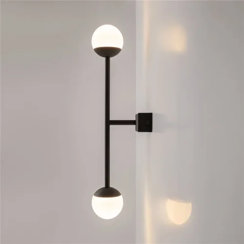 Настенный светильник (бра) Touch 3000К 13Вт (Черный) - фото 12