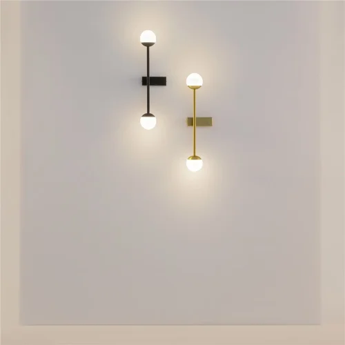 Настенный светильник (бра) Touch 3000К 13Вт (Черный) - фото 16