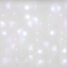 ULD-C3020-240-TTK WHITE IP44 Занавес светодиодный с эффектом мерцания, 3х2м, Соединяемый, 240 светодиодов, Белый свет, Провод прозрачный, TM Uniel - фото 3