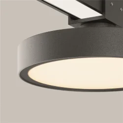Уличный трековый светильник Зон / Zon IP Elasity IP 3000К 12Вт 110° Черный (Черный) O-TR01-1-F-12WB3K