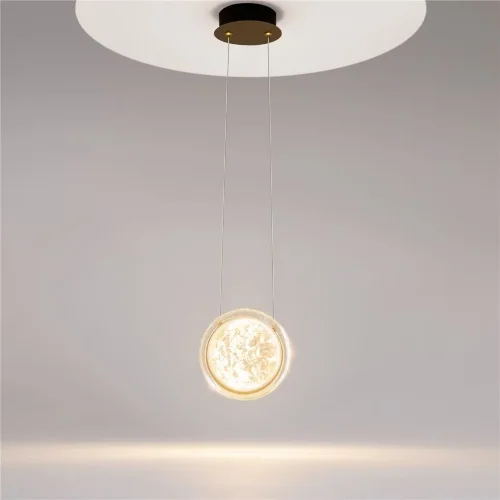 Подвесной светильник Pharao 3000К 7Вт (Черный и Латунь) - фото 3