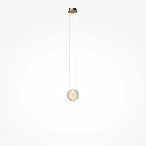 Подвесной светильник Pharao 3000К 7Вт (Черный и Латунь) - фото 4