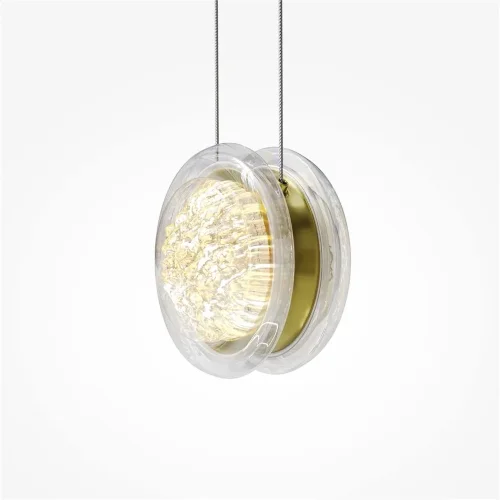 Подвесной светильник Pharao 3000К 7Вт (Черный и Латунь) - фото 9