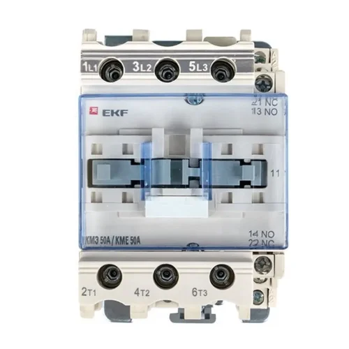 Контактор КМЭ 50А кат. 380В AC 1НО+1НЗ EKF ctr-s-50-380 - фото 2