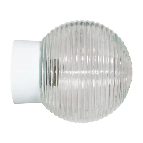 Светильник НББ 64-60-080 'Кольца' d150 1х60Вт E27 IP20 корпус прямой бел. Элетех 1005100153 - фото