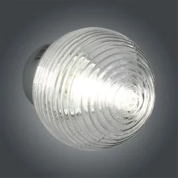 Светильник НББ 64-60-080 'Кольца' d150 1х60Вт E27 IP20 корпус прямой бел. Элетех 1005100153