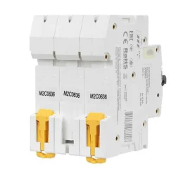 Выключатель автоматический модульный 3п C 6А M06N ARMAT IEK AR-M06N-3-C006
