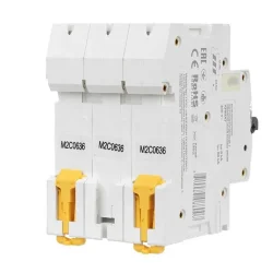 Выключатель автоматический модульный 3п C 6А M06N ARMAT IEK AR-M06N-3-C006