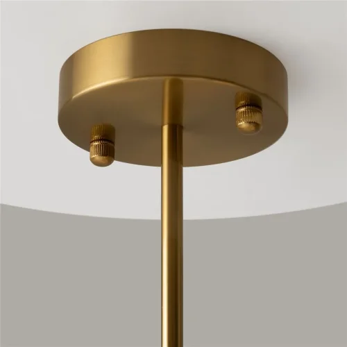 Подвесной светильник Fortano E27х8 (Черный и Латунь) - фото 7