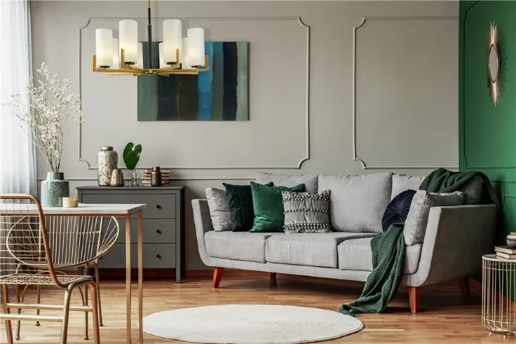 Подвесной светильник Fortano E27х8 (Черный и Латунь) - фото 15