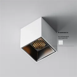 Потолочный светильник Альфа / Alfa LED 5 Вт 2700 К 50° (Белый) C064CL-5W2.7K-SQ-WB