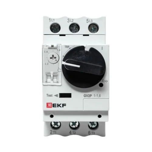Выключатель автоматический для защиты двигателя GV2P 1-1.6А EKF gv2pm-1.6 - фото 2