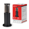 Светильник уличный напольный ТБУ SMOKY-SP300-1xA60-BL алюминиевый 300мм черный IP54 IN HOME - Фото