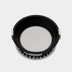 'Светильник светодиодный диммируемый потолочный встраиваемый , серия WL-BQ, Черный, 15Вт, IP44, Теплый белый (3000К), BQ009115-BL-WW 005645