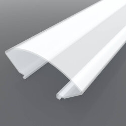 Рассеиватель поликарбонатный для профиля круглый LC-LRM-M31-6 матовый