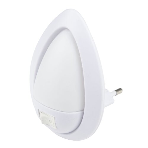 DTL-314 Огонек-White Светильник-ночник, Механический выключатель, Белый - фото 3