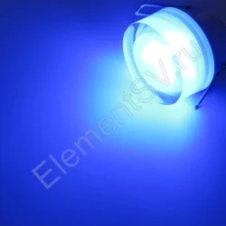 Светодиодный светильник точечный RW cree (3W, Blue)
