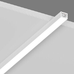 Накладной алюминиевый профиль Design LED LS1613, 2500 мм, белый, LS.1613-W-R 010364