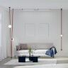 DK5576-WH Cветильник для трека-ремня Belty, серия Linear, со светодиодом, L642*W40*H45мм, 48V DC, 24W, RA90, 120°, 4000K, IP20, белый, алюминий. Фото 5