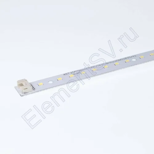 Светодиодная линейка 2835, 42 led, 21-25V, 12W, 300mA, ARM9, White - фото.