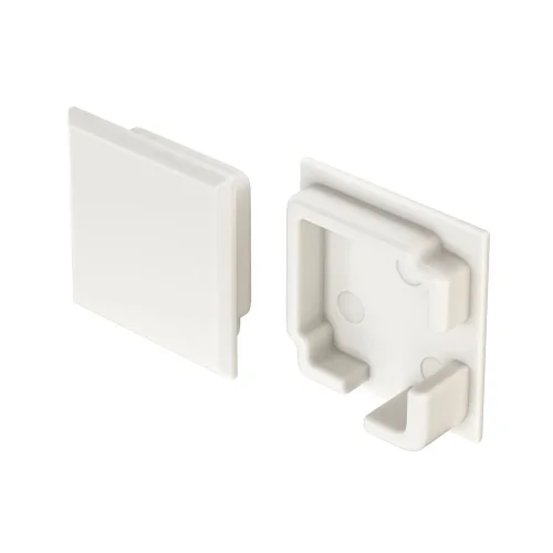 Комплект заглушек (для профиля 16×16) 10 шт., ALM009EC (Белый) - фото 3