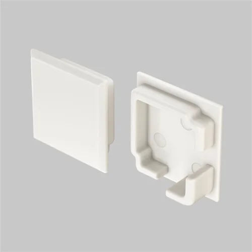 Комплект заглушек (для профиля 16×16) 10 шт., ALM009EC (Белый) - фото 4