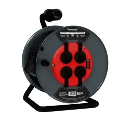 Удлинитель на метал. катушке 4х30м с заземл.16А IP44 КГ 3х1.5 с выкл. медь TOKOV ELECTRIC TKP-SK30-315-Z-KG