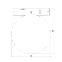 Заглушка (Hammer белый) W1259201
