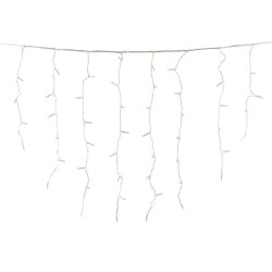 ULD-B3010-200-DTA WARM WHITE IP20 Бахрома светодиодная с контроллером, 3 м, 200 светодиодов, Теплый белый свет, Провод прозрачный.