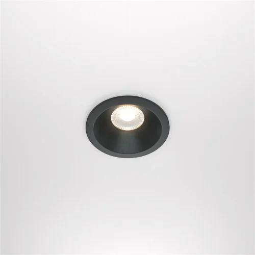 Встраиваемый светильник Зум / Zoom 12 Вт 3000 К 60° IP 65 (Черный) DL034-2-L12B - фото 3