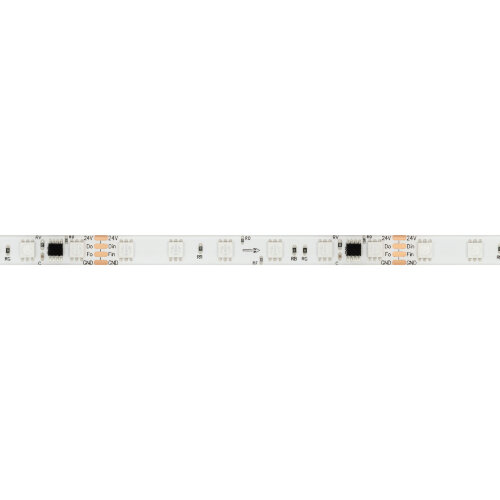 Светодиодная лента герметичная SPI-SE-В60-10mm 24V RGB-РХ6-ВРТ (12 W/m, IP65, 5060, 5m) (Arlight, бегущий огонь) 039601 - фото 4