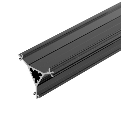 Профиль ROUND-D36-360-2500 ANOD BLACK (Arlight, Алюминий) - фото 2