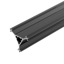 Профиль ROUND-D36-360-2500 ANOD BLACK (Arlight, Алюминий) 050250