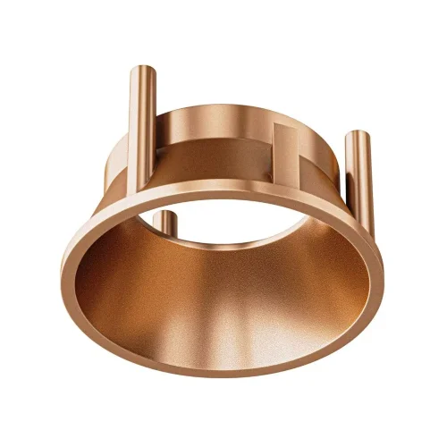 Декоративная рамка-отражатель для накладных светильников серии Alfa LED (Матовое Золото) - фото