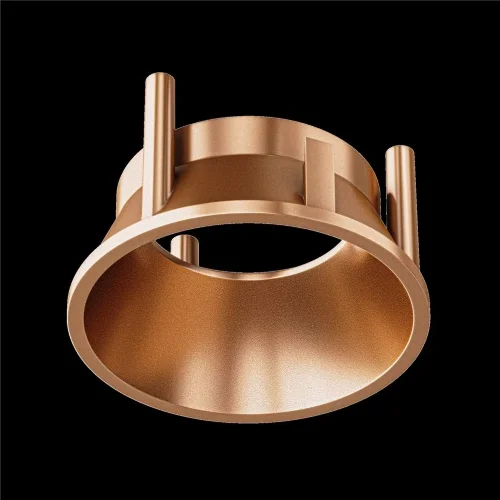 Декоративная рамка-отражатель для накладных светильников серии Alfa LED (Матовое Золото) - фото 2