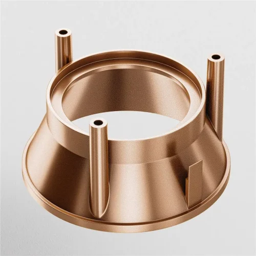 Декоративная рамка-отражатель для накладных светильников серии Alfa LED (Матовое Золото) - фото 4