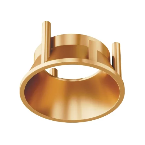 Декоративная рамка-отражатель для накладных светильников серии Alfa LED (Матовое Золото) - фото 7