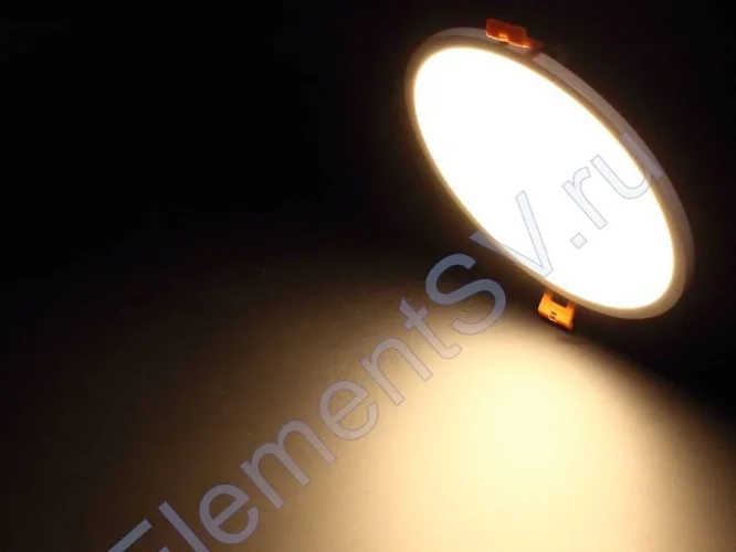 Светодиодный светильник MBD-101 MB19 (22W, round, warm white) - фото.