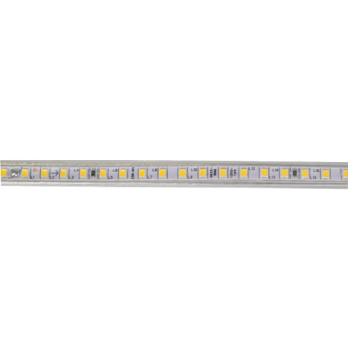 ULS-2835-120LED-m-10mm-IP67-220V-10W-m-50M-3000K Светодиодная гибкая герметичная лента, Бобина 50 м, Теплый белый свет 3000K. - фото 4