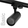 Трековый светильник WOLTA WTL-GU10/01B под лампу GU10 Черный BASIC - фото 1.