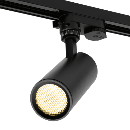 Трековый светильник WOLTA WTL-GU10/01B под лампу GU10 Черный BASIC - фото 4.